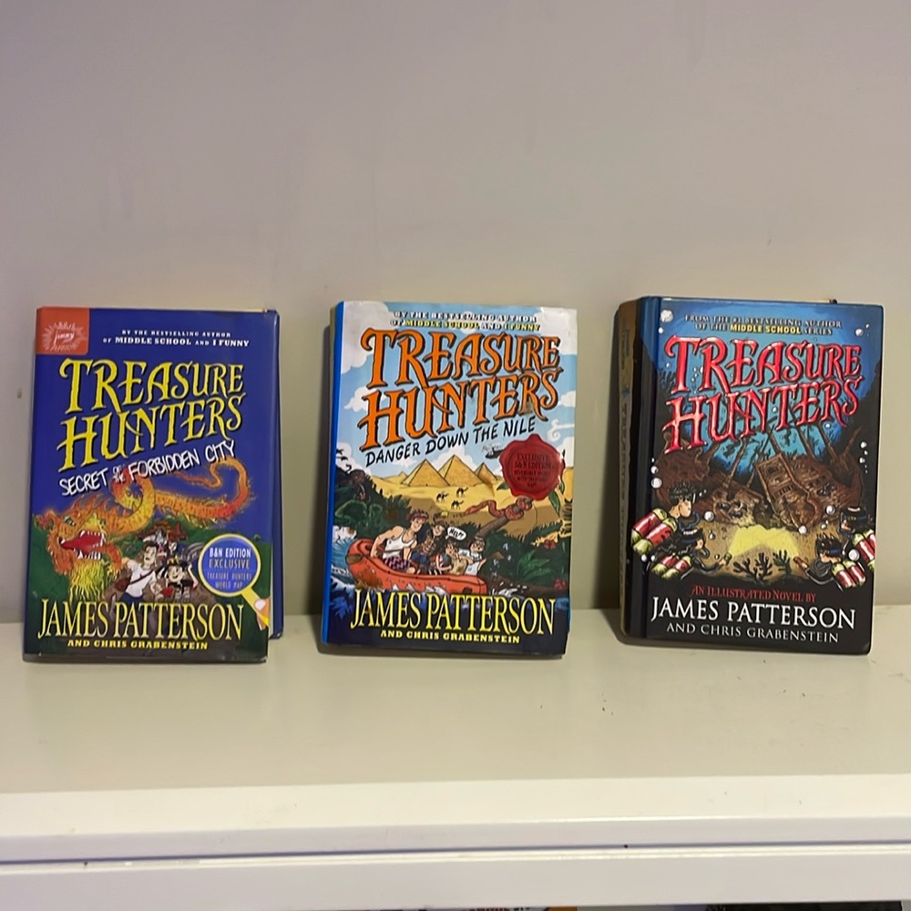 Treasure Hunters Boxed Set- Books 1-3